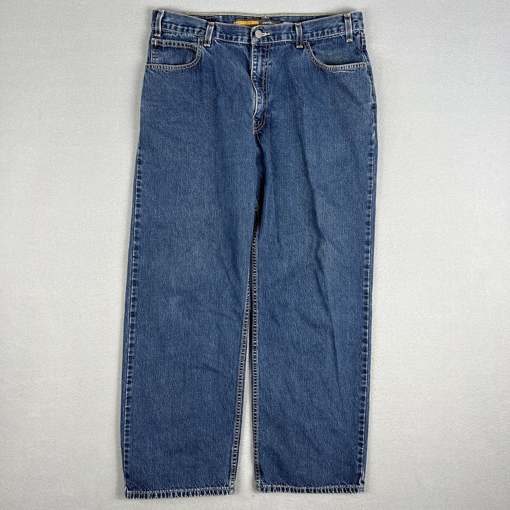 VTG Levis Silver Tab Jeans Fit 35x29 Low and Loose‎ Fit 2000s Y2K Skate Baggy